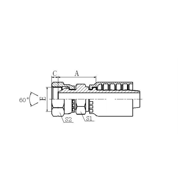 Female Bsp One Piece Fittings Buy Female Bsp One Piece Couplings