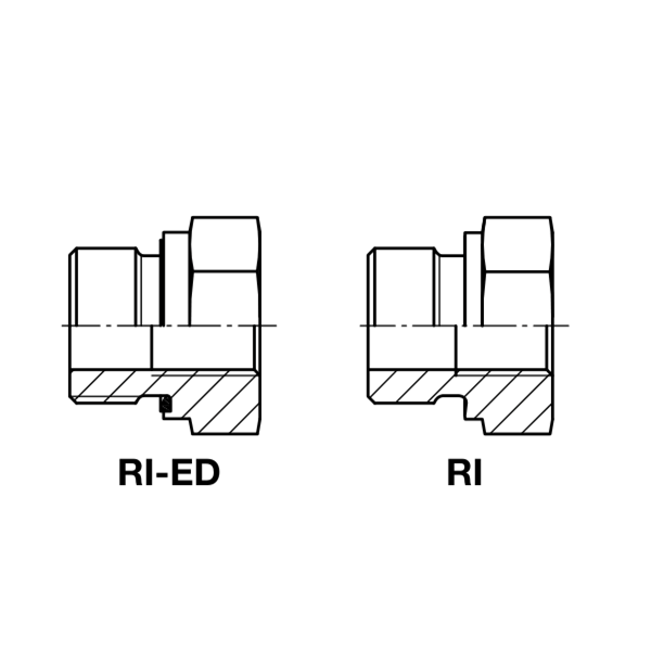 DIN fitting Port Reducer Expander Parker Catalog FITSCH